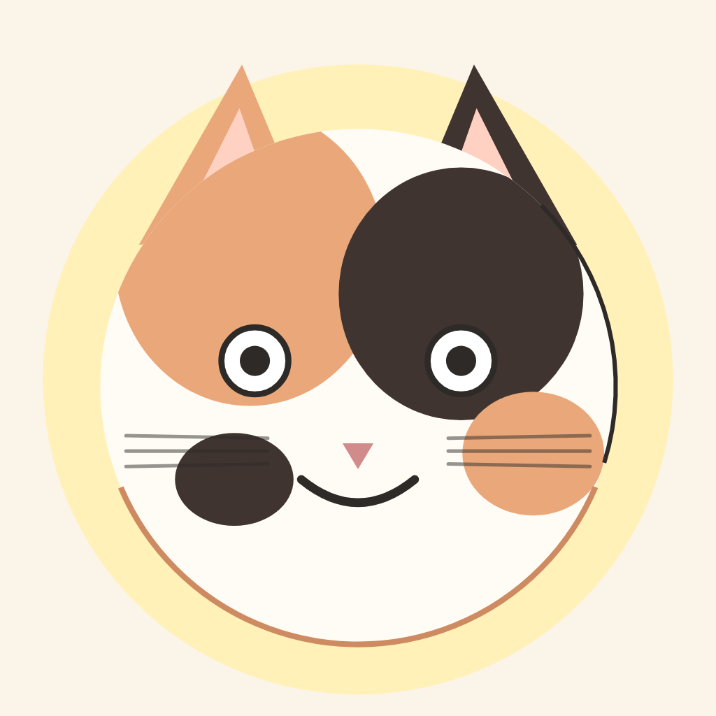The CatChat calico cat